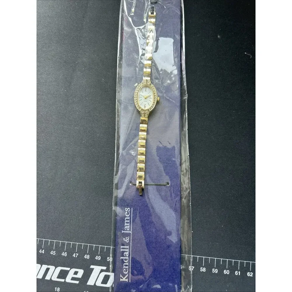 Kendall & James Gold Tone Women’s Quartz Watch